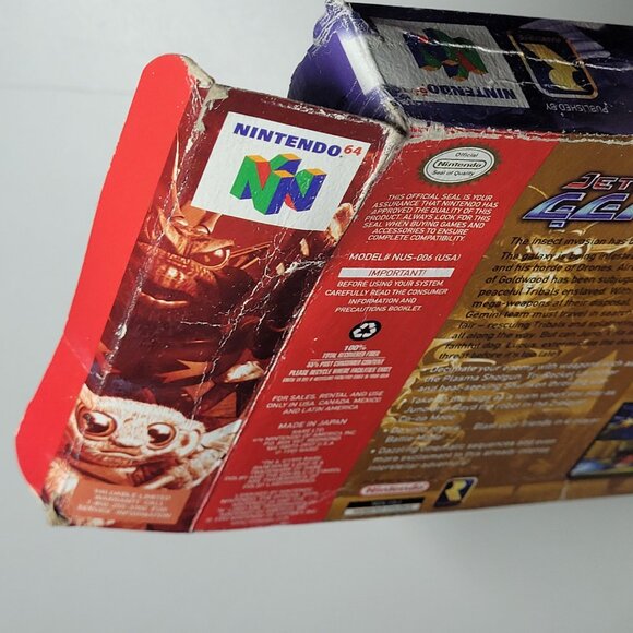 Jet Force Gemini Nintendo 64 N64 box and game - Picture 12 of 16